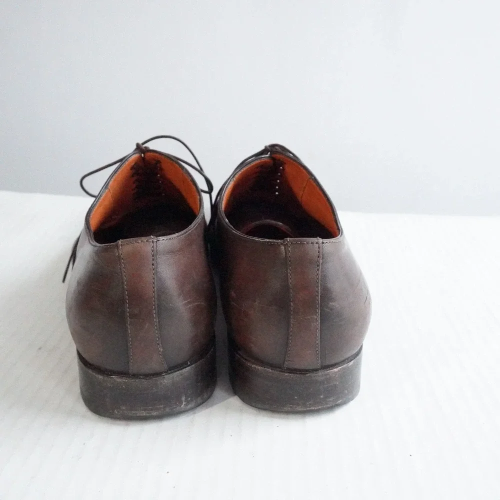 Santoni cap toe